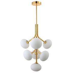 Люстра Crystal lux ALICIA SP7 GOLD/WHITE